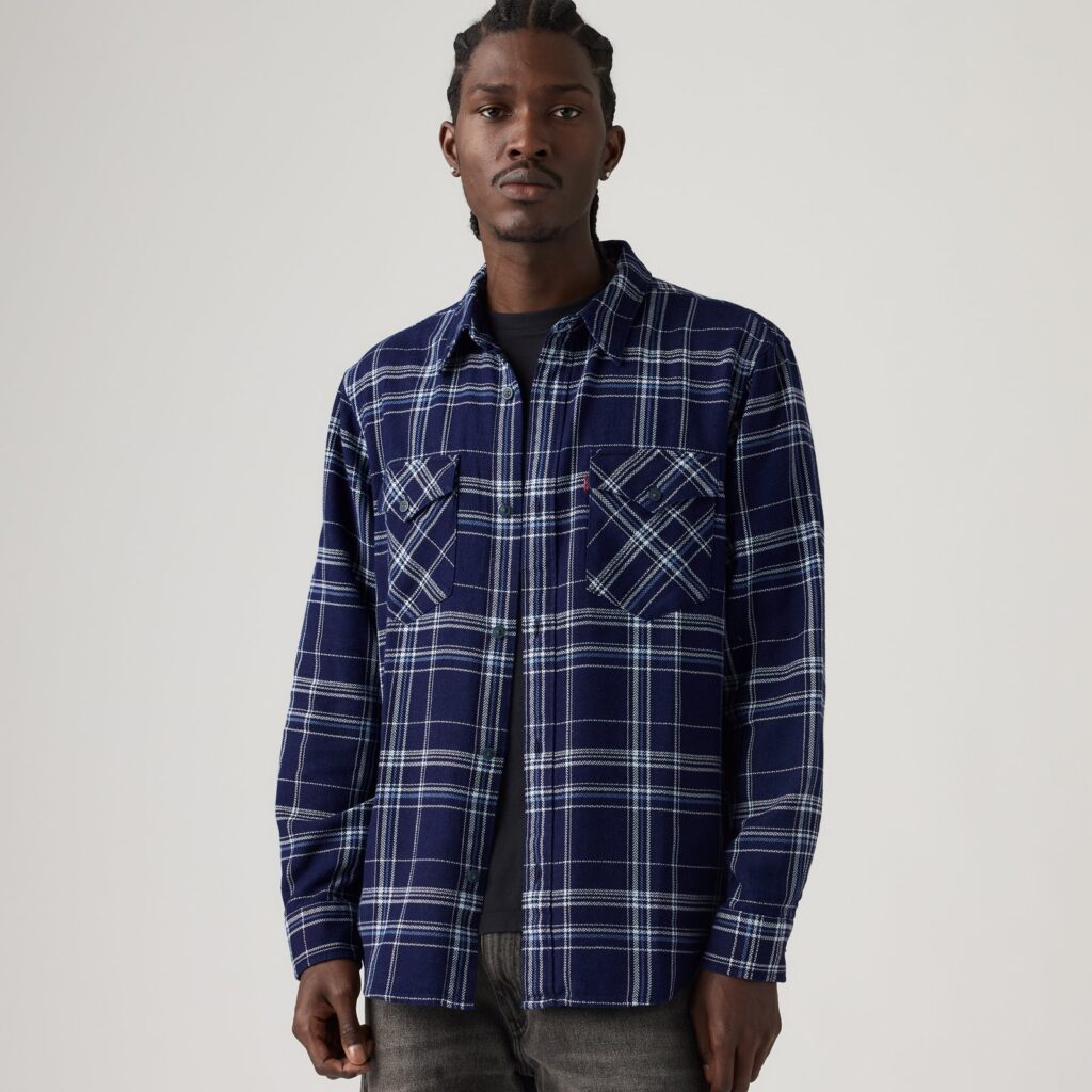 Levi’s Relaxed Fit Western Pier 100 Indigo Plai