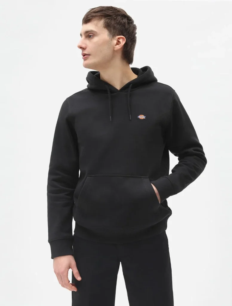 Dickies Felpa Oakport con Cappuccio Regular Fit – Black
