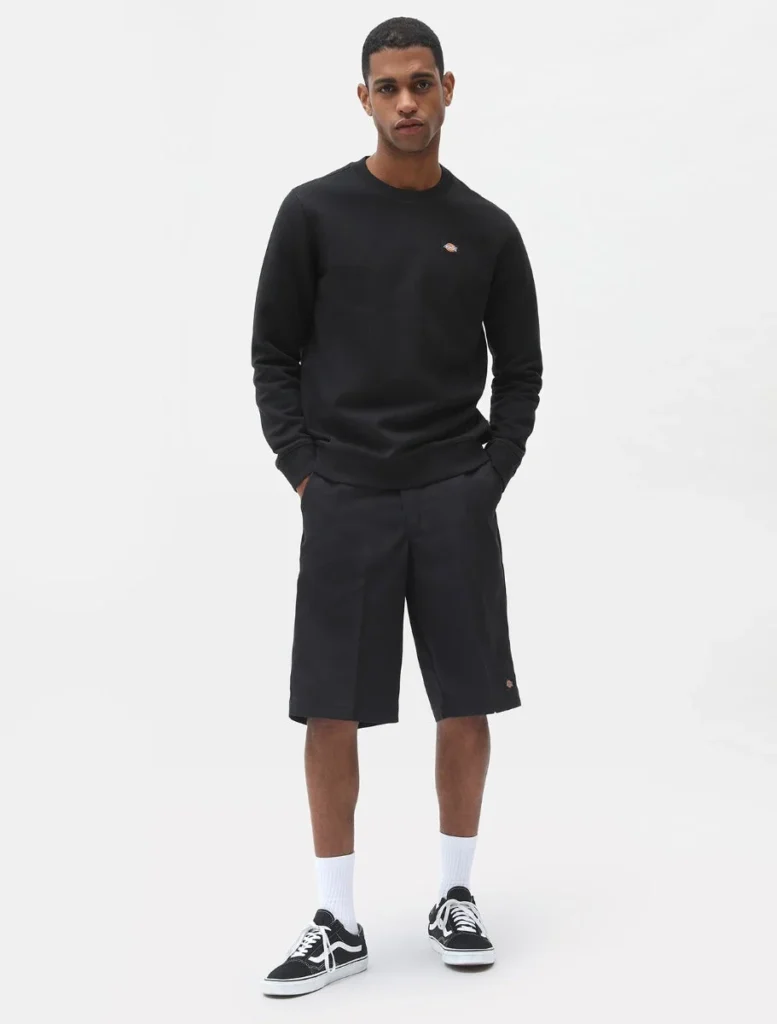 Dickies Felpa Oakport Girocollo Regular Fit – Black