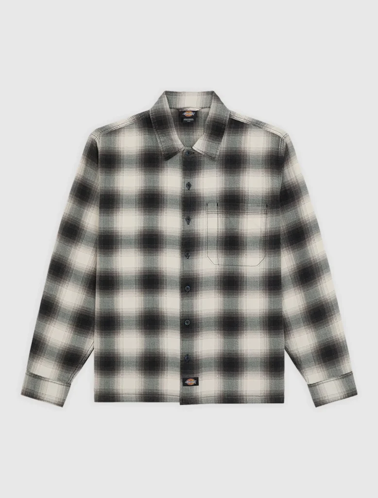 Dickies Camicia in Flanella Gulfport Relaxed Fit – Black