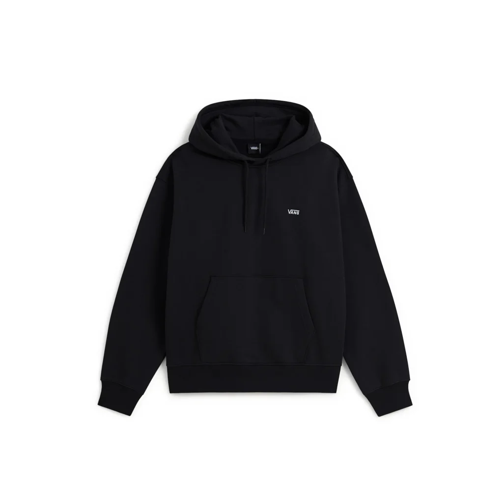 Vans Left Chest II felpa con cappuccio nera