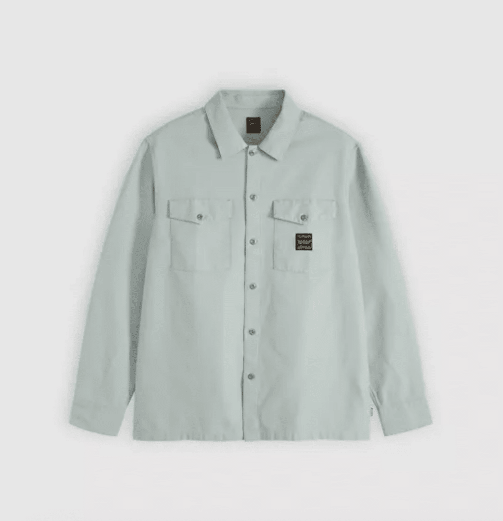 Camicia Levi’s Worker – Chinois Green Dobby