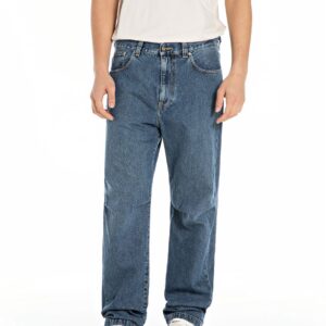 Jeans Carpenter Uomo Replay INC. Straight Fit Blu Medio – KU1000